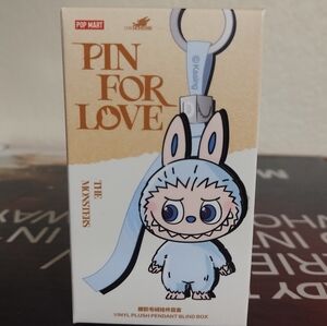 Pop Mart- The Monsters- Pin For Love (A-M) Labubu Pendant Plushie Blind Box